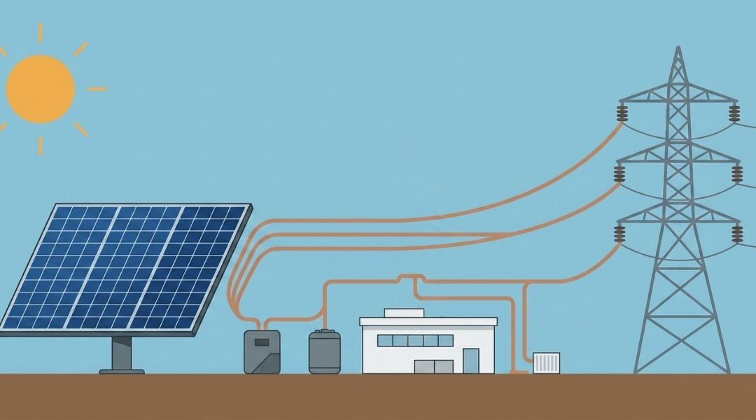 Raccordement des installations photovoltaïques au réseau HTA